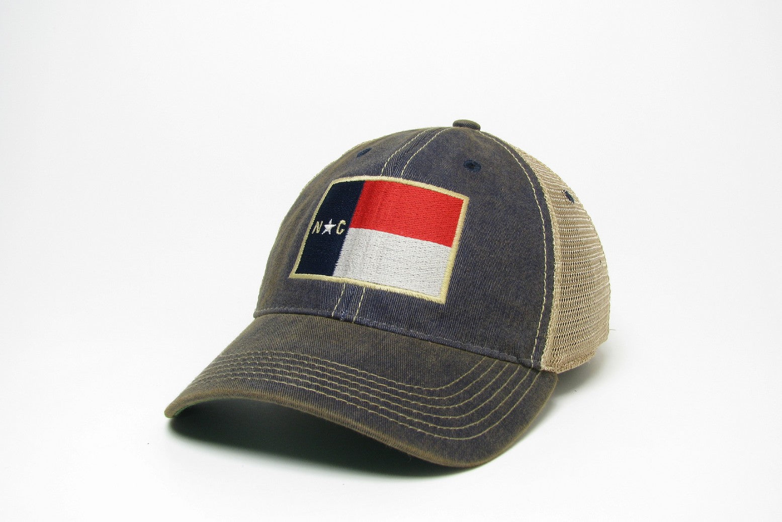 North Carolina Flag Hat - Navy image