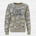 It is Well with My Soul - Women's Camo Sweatshirt image 0