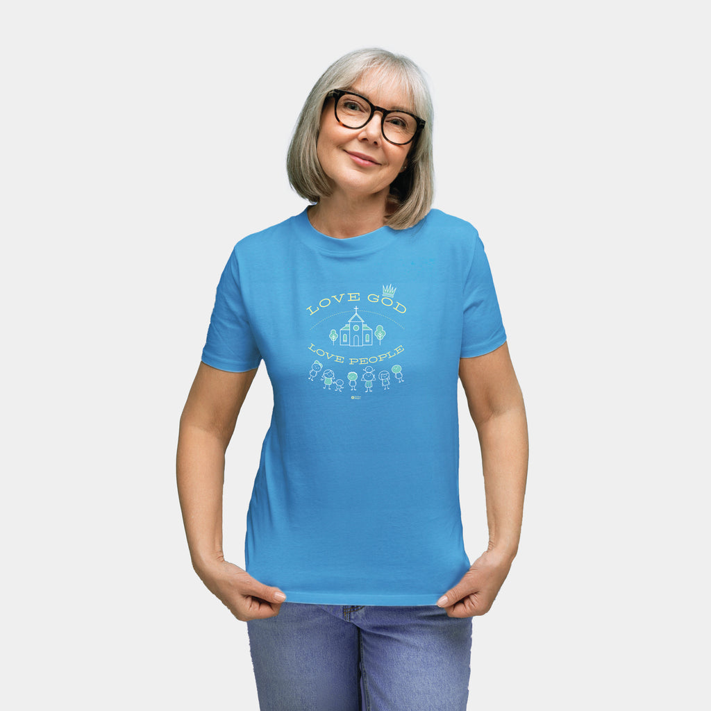 Love God, Love People Unisex T-shirt