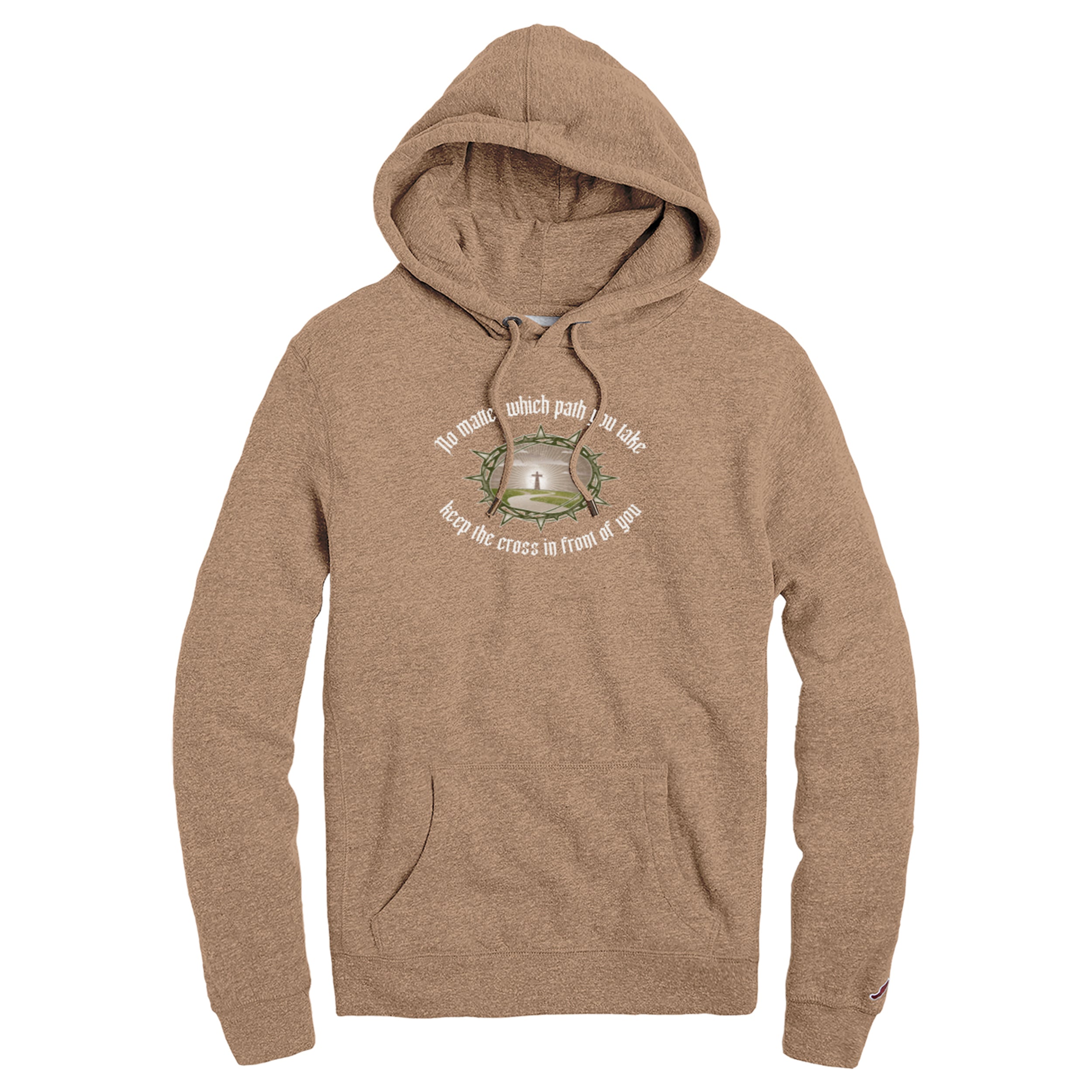 Pathway to the Cross - Unisex League Hoodie image 1