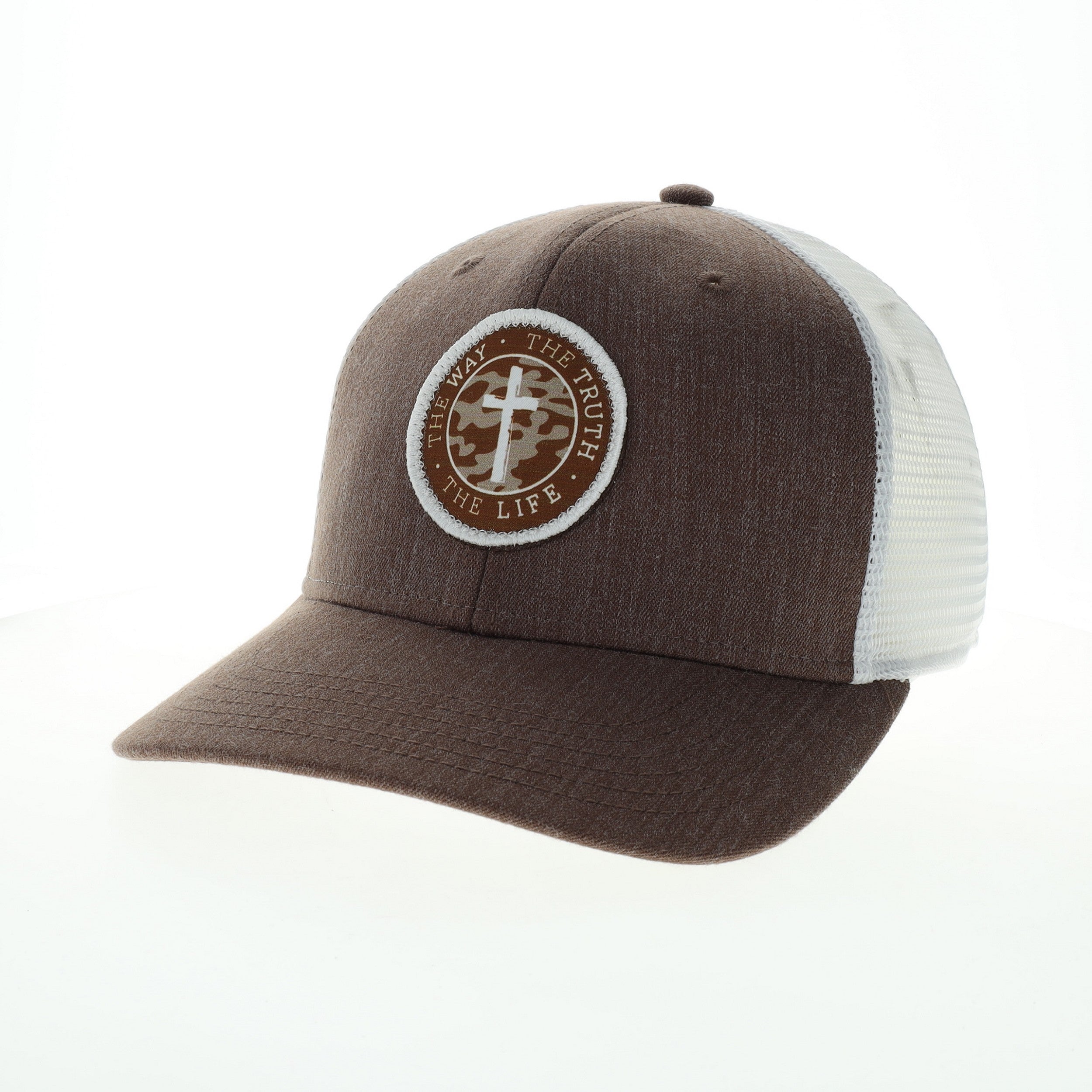 The Way, Truth, Life Mid-Pro Trucker Hats image 1